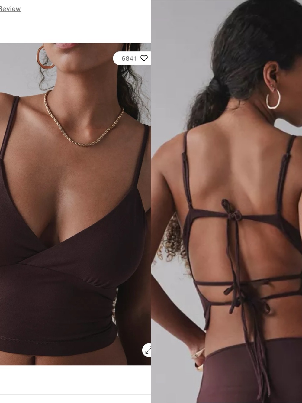 Urban Outfitters Sasha Open-Back Tank Top